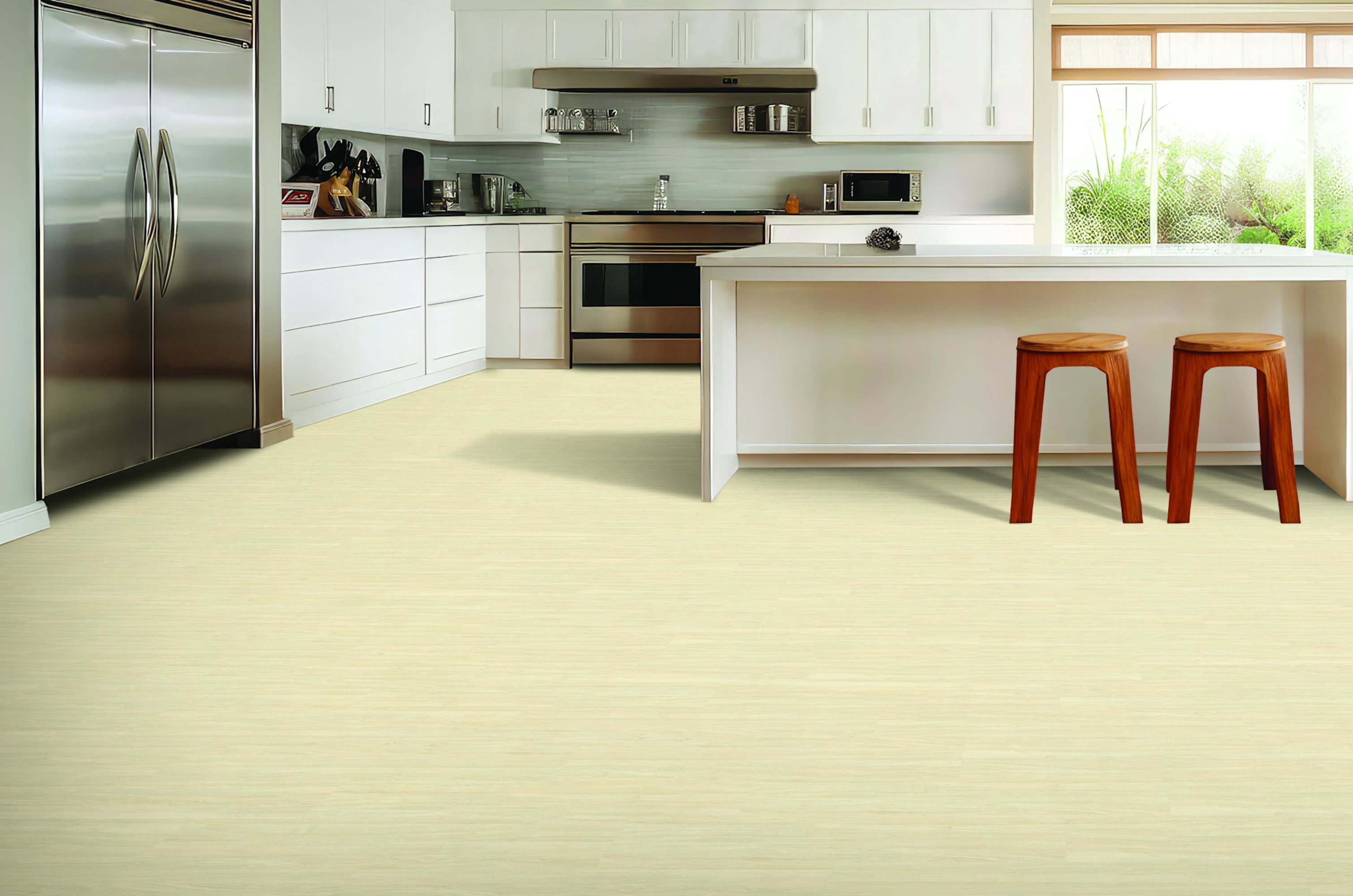Mohawk Industries VFE20-868 Flex Basics Iii 7" X 48" Smooth Vinyl Flooring - Ancient Hue