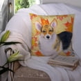 thumbnail image 3 of Carolines Treasures BB9903PW1414 Pembroke Corgi Fall Fabric Decorative Pillow  14Hx14W multicolor, 3 of 4