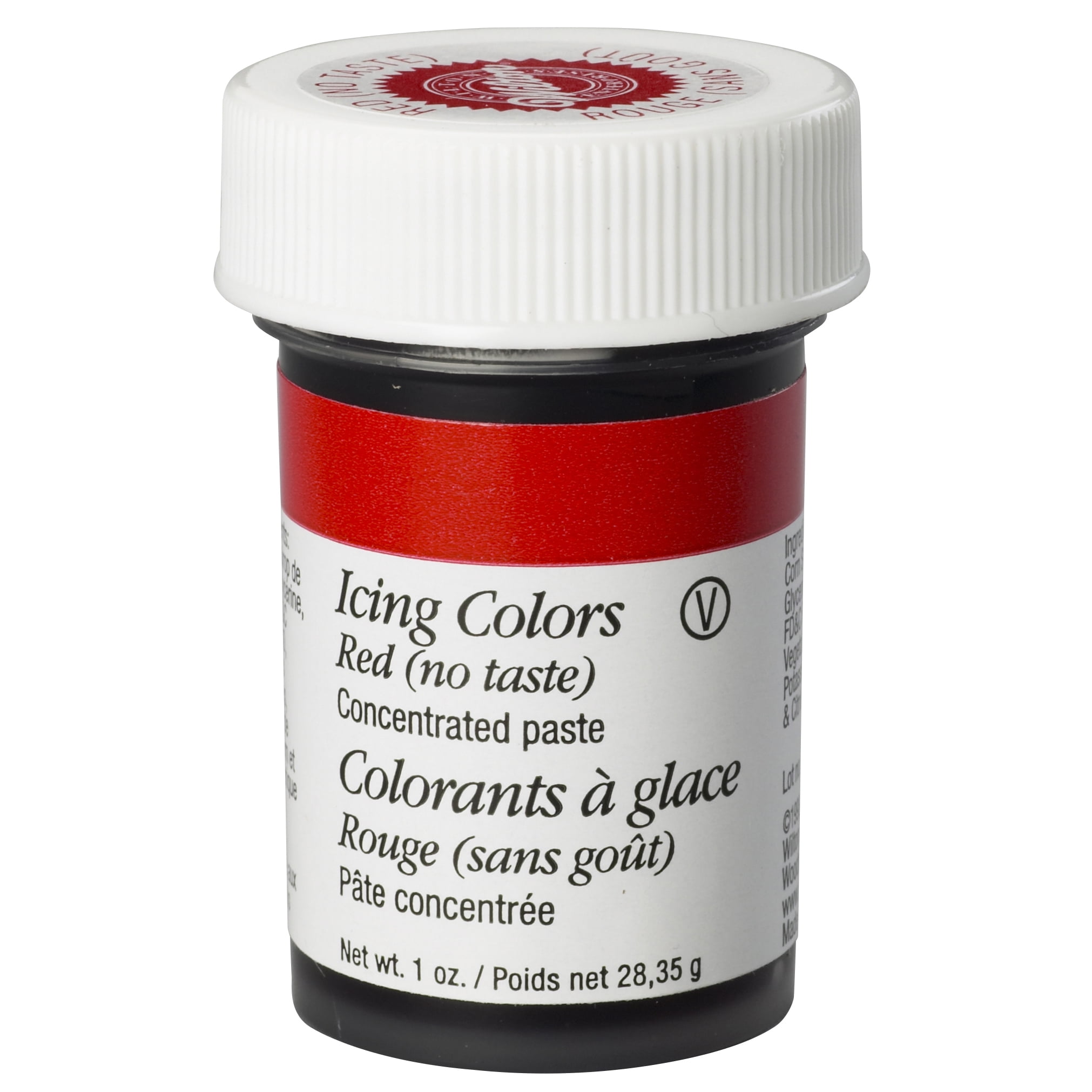 Wilton Icing Color, 1 oz. â€“ NoTaste Red Gel Food Color