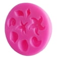 thumbnail image 2 of facefd Fondant Mold Ocean Creatures Design Fondant Chocolate Biscuit DIY Silicone Mould Baking Tray, 2 of 8