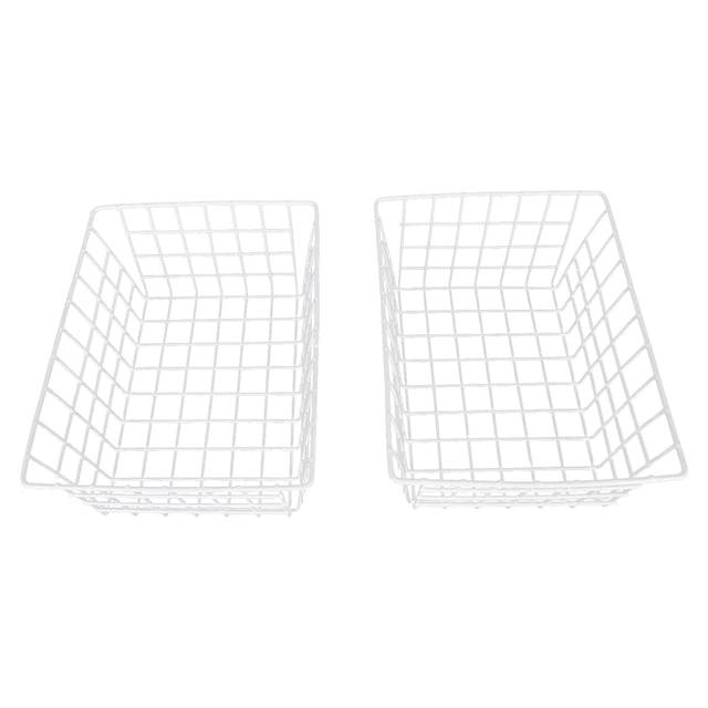 Freezer Organizer Bins, 2pcs Freezer Baskets Neat Storage For Fruits