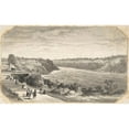 thumbnail image 3 of David Octavius Hill 14x11 Black Modern Framed Museum Art Print Titled - View of a River with a Promenade (1820-70), 3 of 5