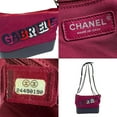 thumbnail image 5 of Pre-Owned CHANEL Gabrielle de Chanel Shoulder Bag, Wool and Leather, Bordeaux Navy, Women's,..., 5 of 5