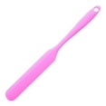 thumbnail image 3 of Silicone One Piece Long Spatula for Baking, Seamless Flexible Scraper for Cake Cream Mixing and Bowl Residue Cleaning 9Inch Fluorescence Yellow, 3 of 3