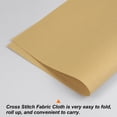 thumbnail image 3 of Unique Bargains 14 Count Cross Stitch Cloth 20 by 28 Inch Embroidery Fabric, Khaki, 3 of 6