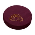 thumbnail image 3 of Yoga Meditation Cushion with Removable Cover Japanese Tatami Mat Meditation Accessories Floor Pillow for Yoga Living Room Holiday Gifts Violet 6cm, 3 of 10