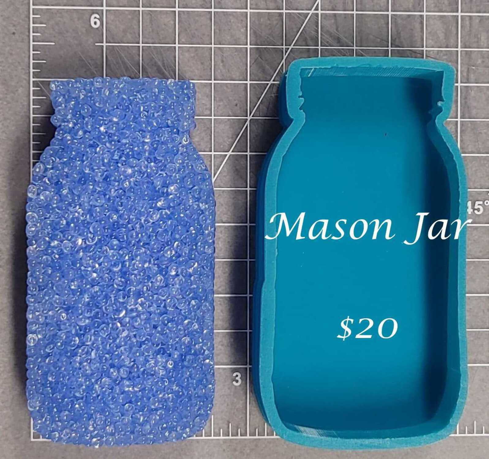 Mason Jar Silicone Freshie Mold
