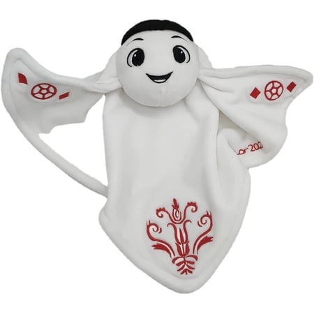 The 2022 Qatar World Cup La'eeb Mascot Plush Doll Football Souvenirs Doll