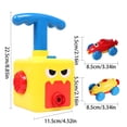thumbnail image 2 of Balloon Launcher Toy Set Cartoon Car Balloon Power Car Aerodynamic Balloon Power Racer Kit, Type 2, 2pcs Cars, 12pcs Balloons, 2 of 9