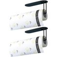 thumbnail image 1 of Soporte para toallas de papel, estante de papel para toallas autoadhesivo para cocina y baño, soporte para toallas de papel en rollo horizontal o vertical, montaje en pared, 2 unidades", 1 of 4