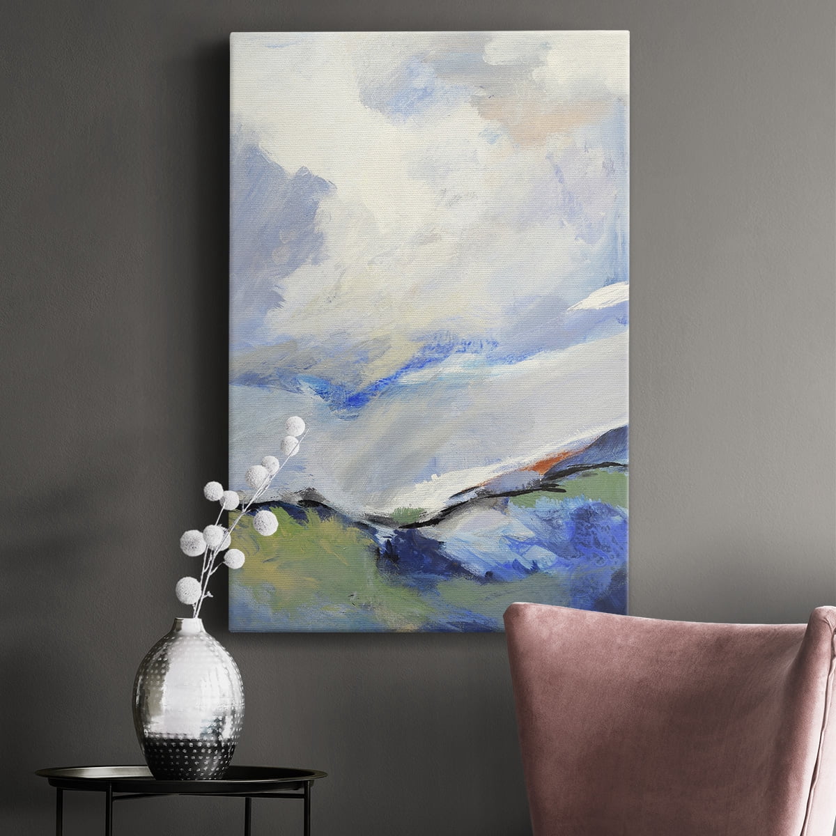 Around The Clouds III Premium Gallery Wrapped Canvas - Ready to Hang