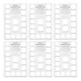 thumbnail image 1 of 5Pcs Ring Sizers Ring Size Measurement Tools Ring Measuring Boards, 1 of 8