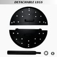 thumbnail image 3 of 13-Inch Detachable Leg Burner Plate for Charcoal Clay, Gas & Propane Tandoor oven Plate, 3 of 7
