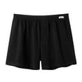 thumbnail image 2 of Jamicy Sleep Shorts for Men Father's Day Gift Mens Lounge Shorts Pajama Lightweight Cotton Sleep Bottoms with Pockets, 2 of 3