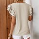 thumbnail image 5 of Camiseta de verano holgada y casual para mujer a la última: versátil, fácil de cuidar, perfecta para vaqueros y ocasiones especiales, 5 of 6