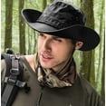 thumbnail image 7 of Sun Hats for Men Women Bucket Hat UPF 50+ Boonie Hat Foldable UV Protection Hiking Beach Fishing Summer Safari, 7 of 7