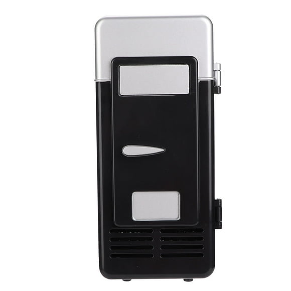 Refrigerador Compacto Portátil, Refrigerador Pequeño, Refrigerador de Bebada, Luz LED Incorporada Ligera para Automóvil de Oficina