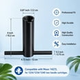 thumbnail image 2 of BlinkLLX Stainless Steel Faucet Cartridge Retainer Removal Tool Compatible with Moen, 2 of 6