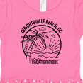 thumbnail image 3 of Inktastic Summer Vacation Mode Wrightsville North Carolina Gift Baby Girl Dress, 3 of 4