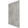 thumbnail image 4 of 19 5/8"W x 19 5/8"H Reece EnduraWall Decorative 3D Wall Panel, Universal Aged Metallic Rust (Covers 2.67 Sq. Ft.), 4 of 6