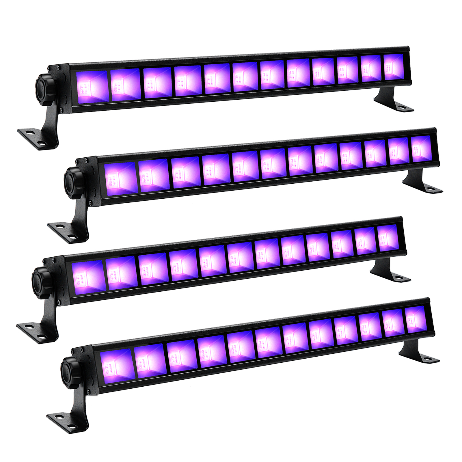 Ontesik 48W LED Black Light Bar, Light up 28x28ft Area Halloween Flood