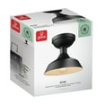 thumbnail image 3 of Kurt 1-Light Matte Black Outdoor Indoor Flush Mount Ceiling Light, 3 of 9