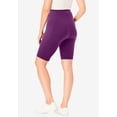 thumbnail image 2 of Woman Within Plus Size Stretch Cotton Pocket Bike Short, 2 of 5