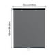thumbnail image 3 of Persianas enrollables extensibles con aislamiento térmico y protección solar para verano, aislamiento térmico interior, persianas para cocina y baño, para oficinas, vehículos y cortinas retráctiles., 3 of 8
