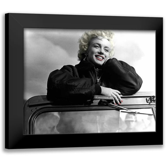 Eversen, Robert 14x12 Black Modern Framed Museum Art Print Titled - My Favorite Red Lips