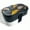 Midnight Blue, variant on BentoWay Stackable - Leak-Proof, Adult Bento Box, All-in-one Stackable Lunch Box, Plastic Utensils, Nylon Sealing Strap, Microwave Safe, BPA Free, Dishwasher Safe (Aqua Blue)