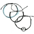 thumbnail image 2 of 1 Set Bohemian Hand Strings Cotton Thread Bracelets Handmade Bracelets for Women, 2 of 9