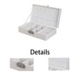 thumbnail image 2 of Pure Color Jewelry Box Ring Earrings Necklace Multifunctional Jewelry Storage Box, 2 of 9