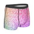 thumbnail image 3 of Kll Colorful Glitters Men'S Cotton Boxer Briefs Underwear-Small, 3 of 9