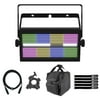 Chauvet DJ Shocker Panel FX Versatile Blinder/Wash/Strobe Light with Gear Bag Package