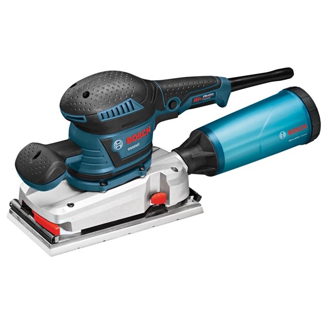 Lijadora orbital eléctrica BOSCH OS50VC 3.4A 1/2 pulgadas azul