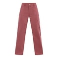 thumbnail image 2 of No Boundaries Wide Leg Cargo Pants, 31.5'' Inseam, Women's and Women's Plus, 2 of 5