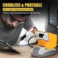 thumbnail image 3 of Cordless Soldering Iron Station for 20V Battery,Battery Powered Digital Soldering Iron with T12 Tip, 3 of 5