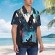 thumbnail image 3 of Fotbe Artistic Moon Valley Wolf Camisa Hawaiana para Hombre Unisex – Camisa Casual de Verano con Botones de Manga Corta de Algodón y Lino,Medium, 3 of 7