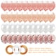 thumbnail image 1 of 40 globos transparentes con purpurina de confeti de oro rosa decoración para fiesta de cumpleaños y boda, 1 of 5