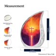 thumbnail image 2 of Sunshine Cross Funeral Urns For Ashes For Women & Men - Small Cremation Adult Urns For Human Ashes 3 Inch 2 Pcs, 2 of 2