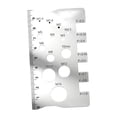 thumbnail image 2 of Identificador de tornillos, comprobador de roscas de tuercas y pernos, tabla de tamaños de tornillos de plomero, regla, herramienta de medición, 2 of 9