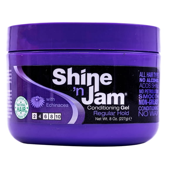 Ampro Pro Styl Shine N Jam Conditioning Gel, Regular Hold - 4 Oz