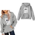 thumbnail image 5 of Kids Girl Hoodies Jesus Loves You Print Hooded Sweatshirts Long Sleeve Graphic Hoodies Warm Loose Pullover Top Christian Clothing Girl Clothes Size 4-5 Years Cute&nbsp;Boy Girl&nbsp;Clothing, 5 of 6