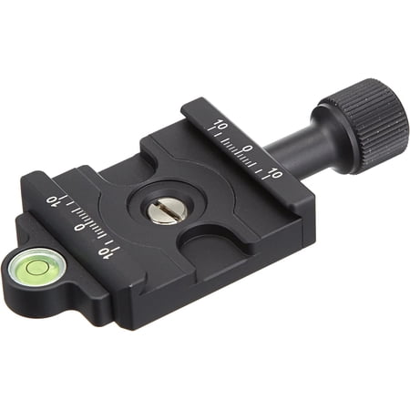 SUNWAYFOTO DDC-50L 50mm Screw Knob Clamp - Arca Compatible, Long Handle, 1/4" & 3/8" Mount