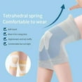 thumbnail image 2 of Summer Thin Knee Pads Anti Slip Silk Knee Wrap Breathable Warm, 2 of 8