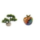thumbnail image 1 of Árbol bonsái artificial,Bonsái artificial para decoración de escritorio o interior,Bonsái artificial,planta falsa en maceta.,Estatua de figura,Estatuas de resina,esculturas,decoración del, 1 of 8