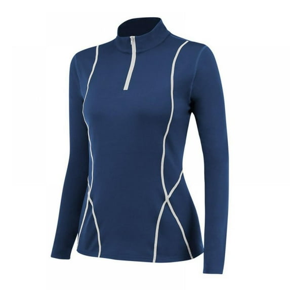 Forzero Women's Spring And Autumn Plus Velvet Long-sleeved Yoga Sportswear Fitness Running Slim Top Half Zipper Sweater Women T-shirt