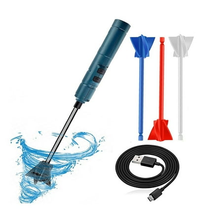 

Electric Mixer Rechargeable Powerful Epoxy Mixer Hand- Resin Stirrer with 4 Reusable Mixer Paddle