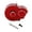 Red, variant on RC Car Gearbox Case Caster Blocks Transmission Sturdy Aluminum Easy Installation for 244016 1/24 Model Cars