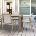thumbnail image 5 of Compamia Pacific Sling Arm Chair in Taupe, 5 of 11